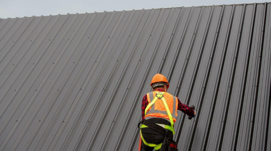 Professional metal roof installation services in Glenwood, MN
